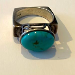Silpada Turquoise Ring Size 10 R0786